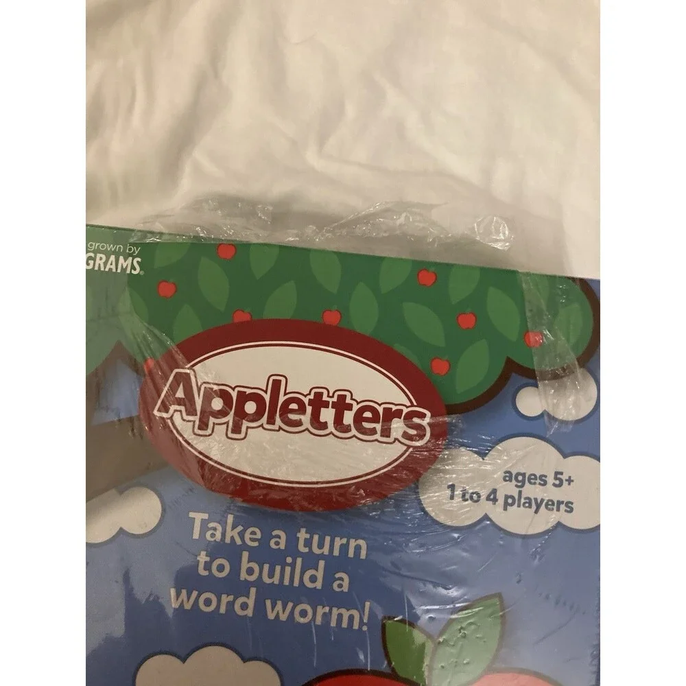 Appleletters Word Game by Bananagrams Educational Family Game New